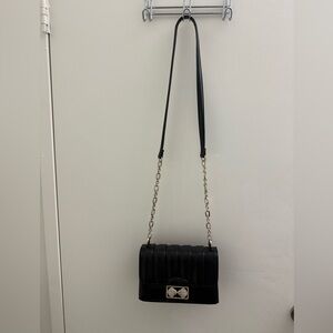 Black crossbody bag